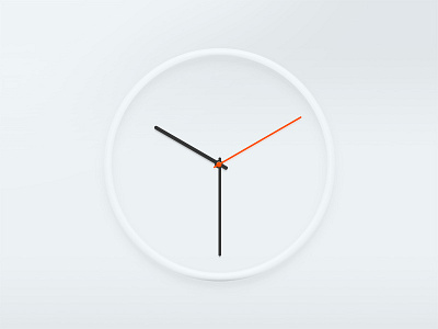 Clock clock jingdong time ui