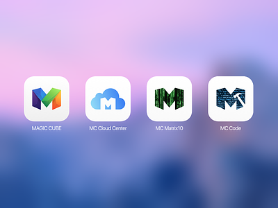 Magic Cube System Icon ios app ios icon magic cube mc system