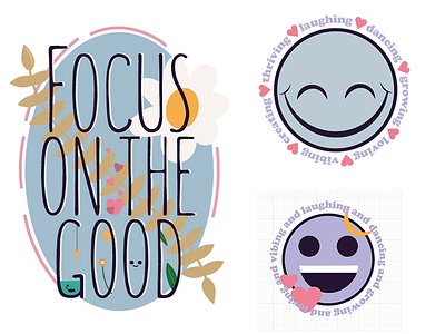 Cute designs for selflove stickers graphic design illustration