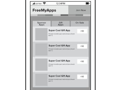 New welcome wireframes