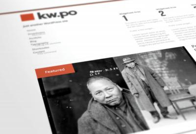 Kw.po free minimal website white wordpress