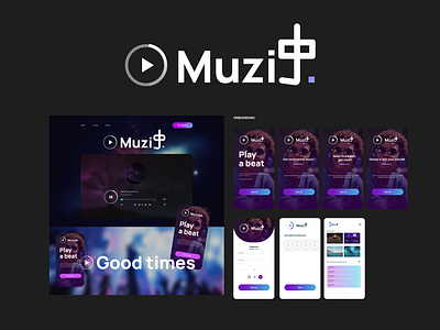 Muziቃ: Music streaming mobile and web app