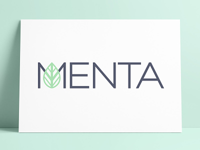 Logo Menta branding branding design branding identity design graphic design graphic support logo logo design
