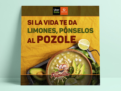 Social Media - La Pozolitos banner branding branding design campaign design graphic design graphic support social media