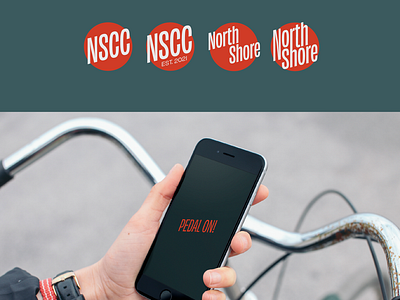 App Mockup and Icons for North Shore Cycling Club