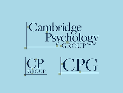 Spacing Diagram for Cambridge Psychology Group branding branding design design graphic design logo vector visual identity
