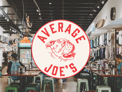 Brand Archetype Challenge: The Everyman athens ga average joes badge branding branding branding design design georgia bulldogs graphic design illustration logo store branding visual identity