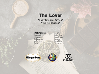 Brand Archetype Challenge: The Lover