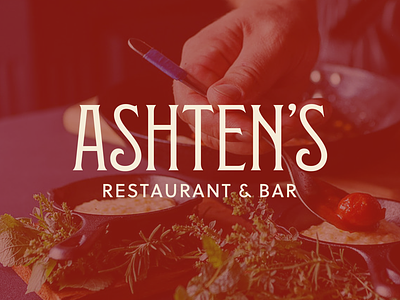 Ashten's Main Logo 1920s art deco logo ashtens restaurant and bar branding branding design design graphic design logo logo design southern pines southern pines nc visual identity