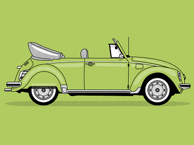 Bug – Summer Series bug car green volkswagen