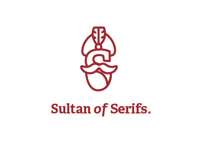 Sultan of Serifs icons simple