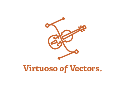 Virtuoso of Vectors icons simple