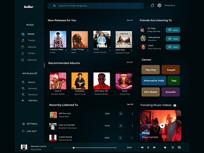 Web Music Player