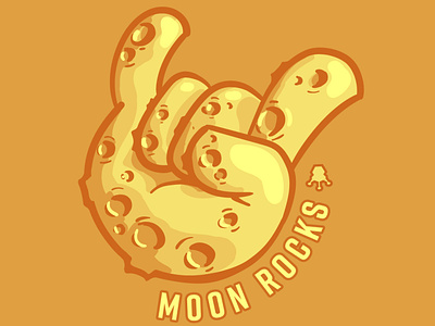 Moon Rocks adobe illustrator design illustration moon rocks vector
