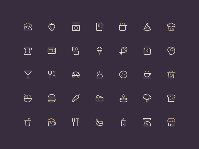 Food - Outline 16px