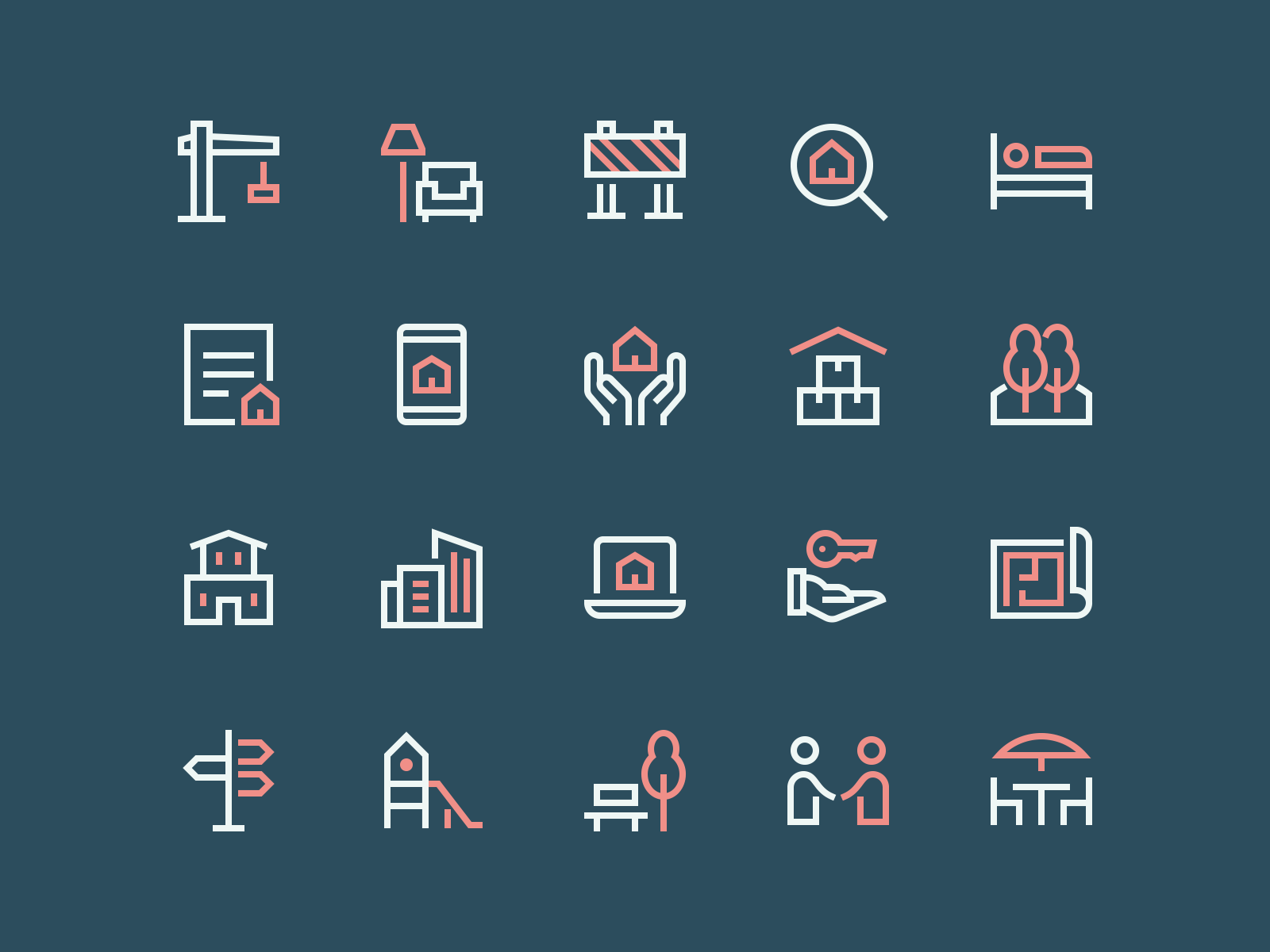 real estate sign icon