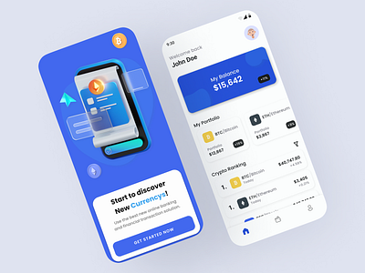 Crypto App Design