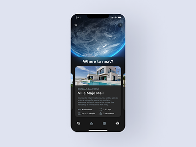 Travel App Design app app design awesome clean dark design earth mobile modern simple travel travelling ui uidesign