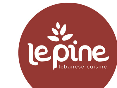 Lepine Sirena lebanese logo mediterranean pine restaurant
