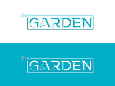 The Garden - Logo & Branding Color blue branding design logo teal vector