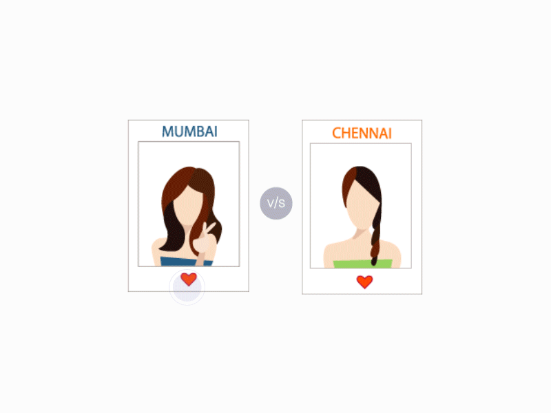 Indian fashion league game Onboarding android app art character clean color design flat gif illustration simple vector