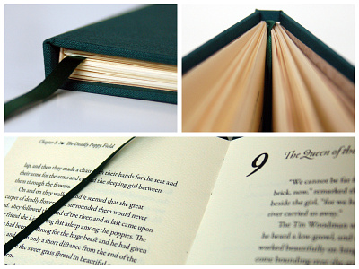 Wizard of Oz Bookbinding handmade