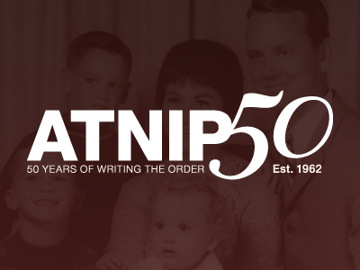 Atnip 50th Anniversary Logo logo