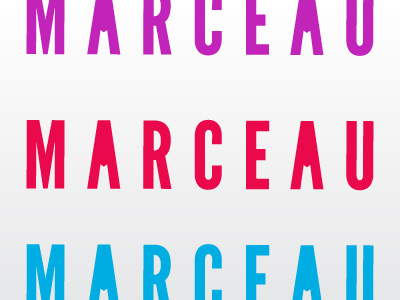 Marceau Logotype Details