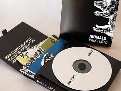 Animals CD Packaging Concept cd packaging music pink floyd posters student work
