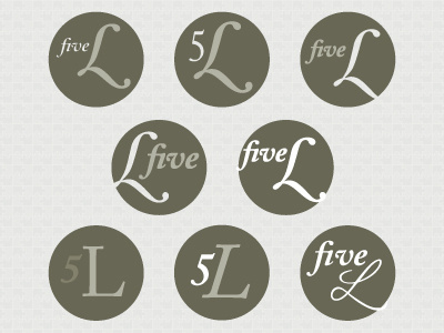 Five Lessons Logo Comps