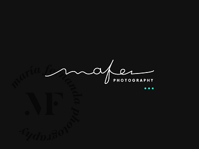 Mafer Photography branding mexico monogram photography signature