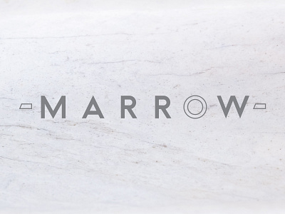 marrow branding design logo logodesign restaurant type typography vector