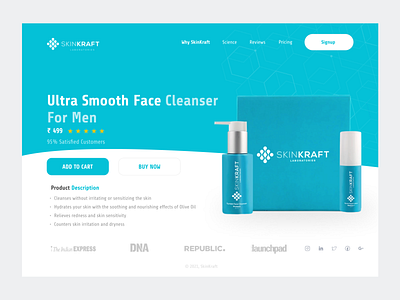 SkinKraft - Product Design 🚀 3d animation app art branding design designing dribbble graphic design icons illustration logo minimal motion graphics popular trending typography ui ux vector