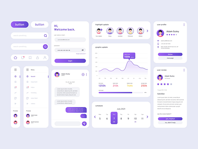 UI Elements. 3d animation app branding design designing dribbble graphic design icon illustration logo minimal motion graphics popular trending typography ui ux vector web