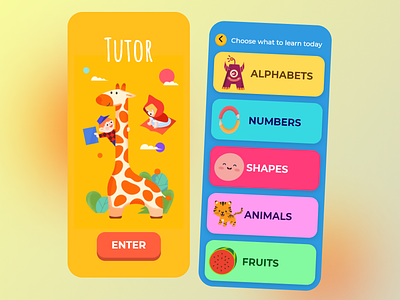 Tutor 👶🏻 Children Learning App