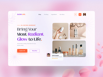 Beauty Product Web UI