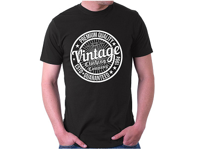 Vintage Typography T-shirt design animation branding design graphic design illustration strong t shirt t shirt design