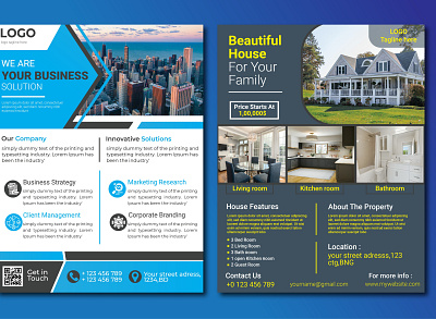 corporate real-estate flyer corporate flyer flyer design non corporate flyer real estate flyer