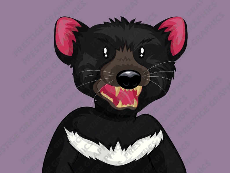 Tasmanian Devil 3d adobe illustrator branding design graphic design illustration logo logo design ui vector