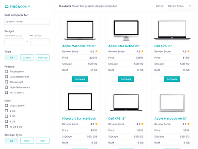 Computer Finder Interaction Design Concept