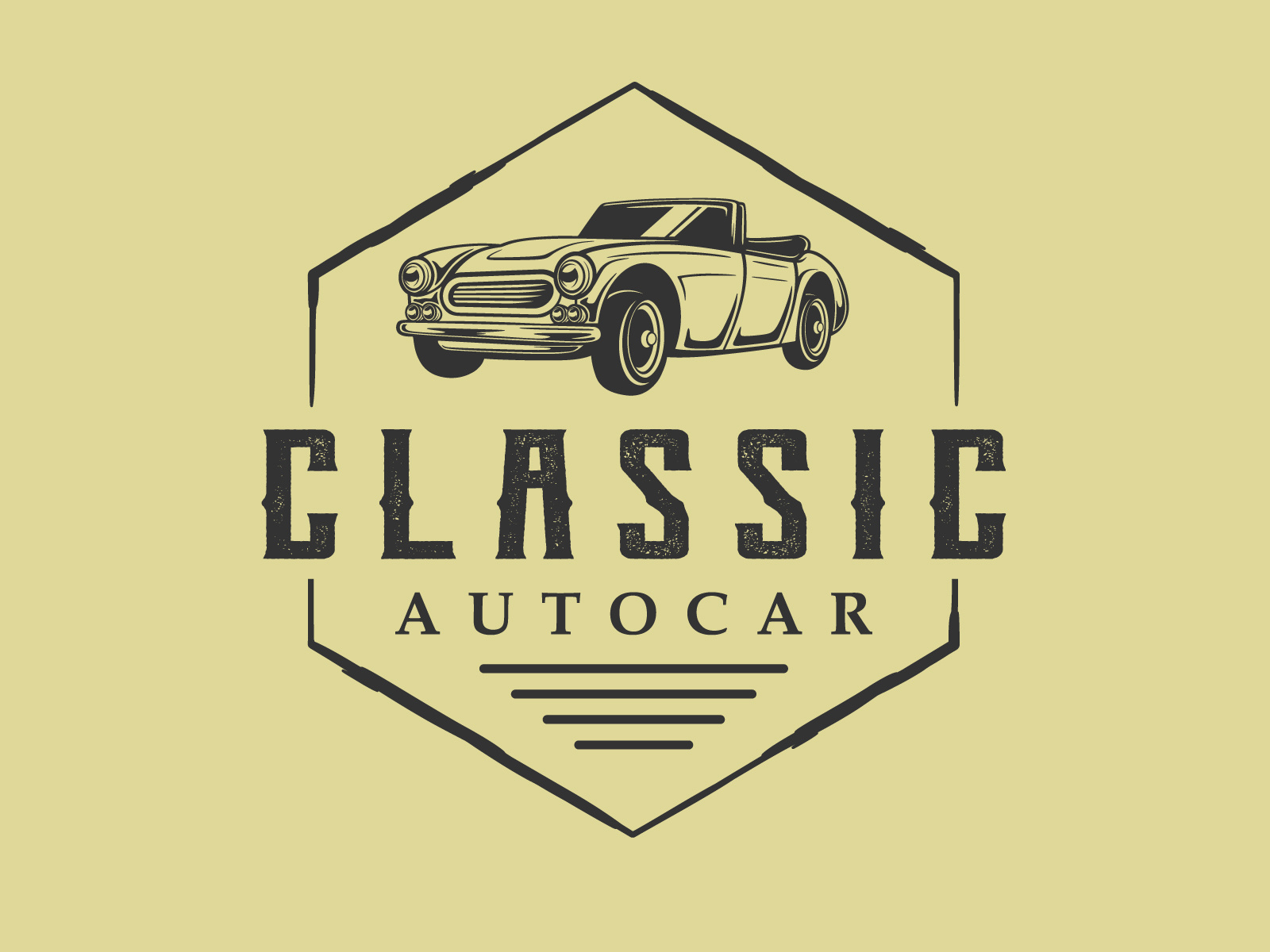 Emblem vector of Classic Car by Dicky on Dribbble