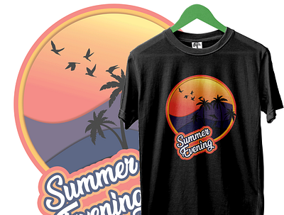 Eye-catchy Summer T-shirt Design cool designs design graphic design illustration photoshop vector