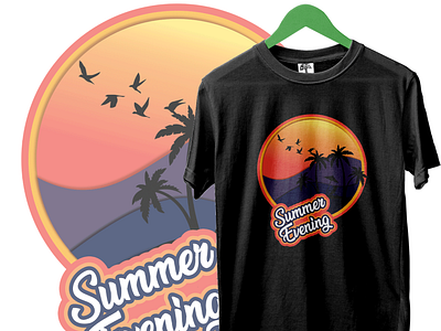 Eye-catchy Summer T-shirt Design