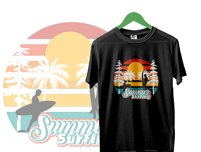 Eye-catchy Summer T-shirt Design branding cool cool designs design graphic design illustration logo photoshop vector