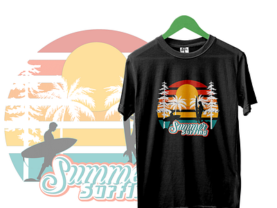 Eye-catchy Summer T-shirt Design