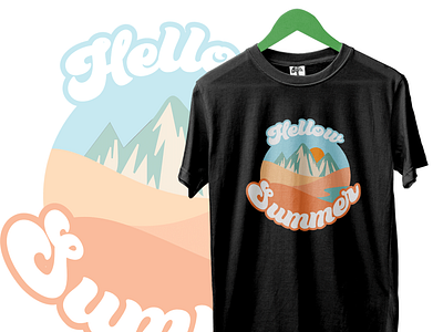 Eye-catchy Summer T-shirt Design