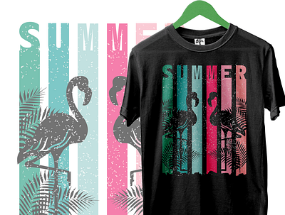 Eye-catchy Summer T-shirt Design branding cool cool designs design graphic design illustration logo photoshop vector