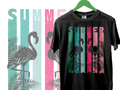 Eye-catchy Summer T-shirt Design