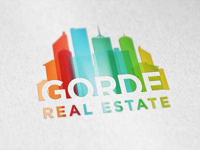 Gorde Realestate Logo branding design logo real estate