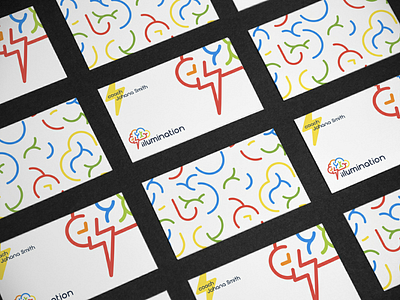 Business card brand card fest logo